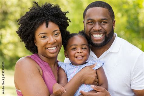 black family stock photo